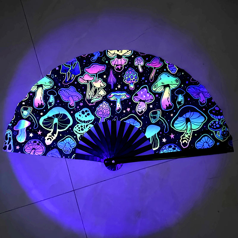 Fluorescent Foldable Fan